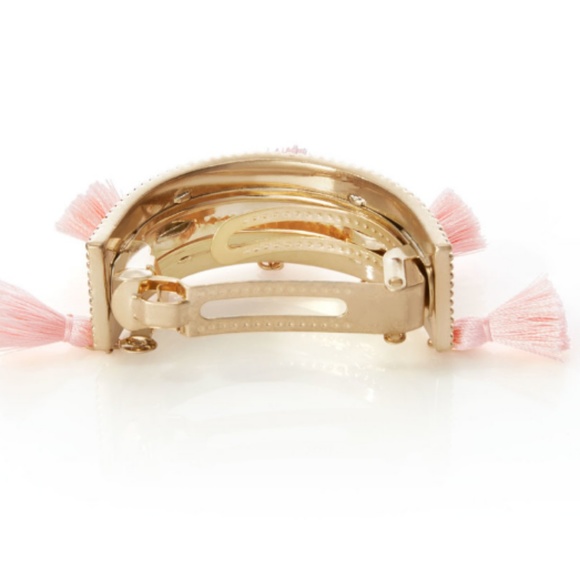 Beaded/Tassel Ponytail Clip - Picture 2 of 3